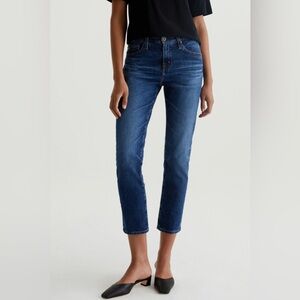 NWT AG-ED Ex-boyfriend slim denim jeans for women, dark washed, size 29R